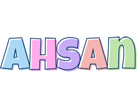Ahsan pastel logo