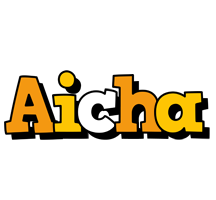 Aicha cartoon logo