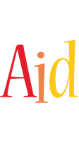 Aid birthday logo