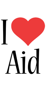 Aid i-love logo