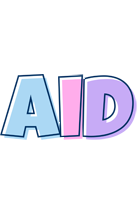 Aid pastel logo