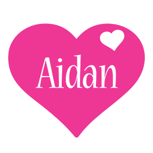 Aidan love-heart logo