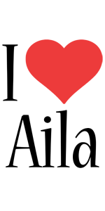 Aila i-love logo