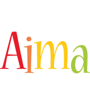 Aima birthday logo