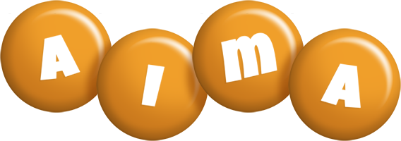 Aima candy-orange logo