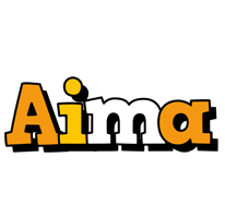 Aima cartoon logo