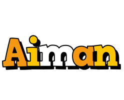Aiman cartoon logo