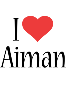 Aiman i-love logo
