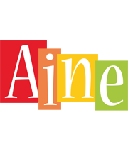 Aine colors logo