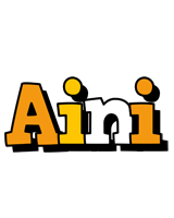 Aini cartoon logo