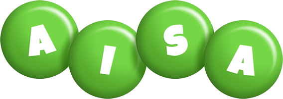 Aisa candy-green logo