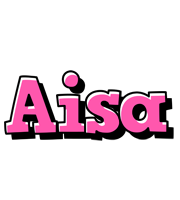 Aisa girlish logo