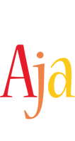 Aja birthday logo