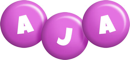 Aja candy-purple logo