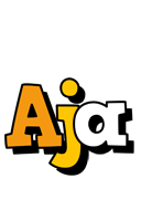 Aja cartoon logo