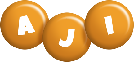 Aji candy-orange logo