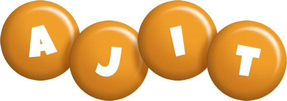 Ajit candy-orange logo