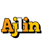 Ajlin cartoon logo