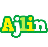 Ajlin soccer logo