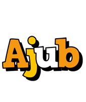 Ajub cartoon logo
