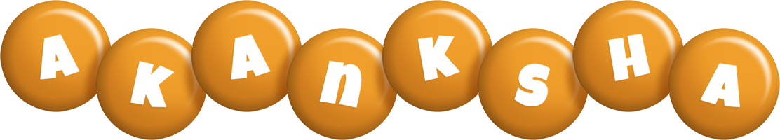 Akanksha candy-orange logo