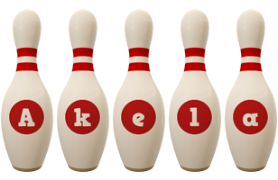 Akela bowling-pin logo