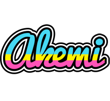 Akemi circus logo