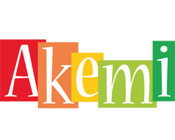 Akemi colors logo