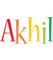 Akhil birthday logo