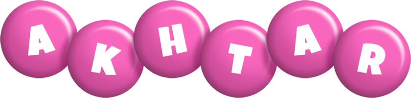 Akhtar candy-pink logo