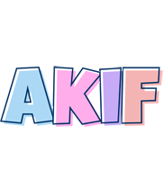 Akif pastel logo