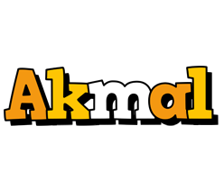 Akmal cartoon logo