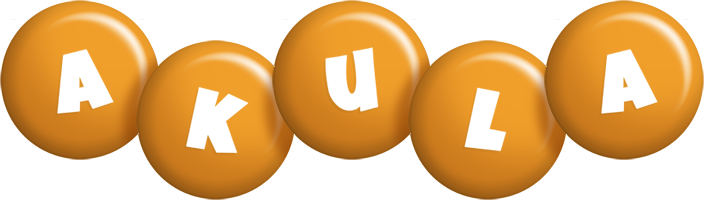 Akula candy-orange logo