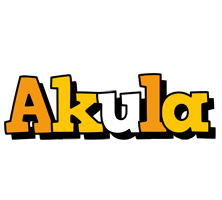 Akula cartoon logo