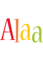 Alaa birthday logo