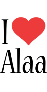 Alaa i-love logo