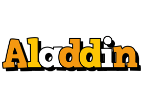 Aladdin cartoon logo