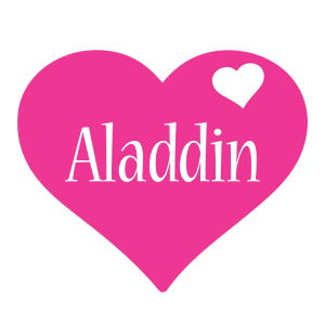 Aladdin love-heart logo