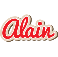 Alain chocolate logo