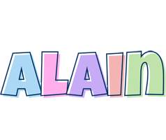 Alain pastel logo