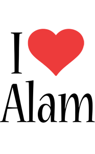 Alam i-love logo