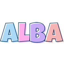 Alba pastel logo