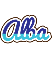 Alba raining logo
