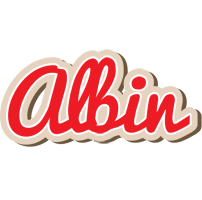 Albin chocolate logo