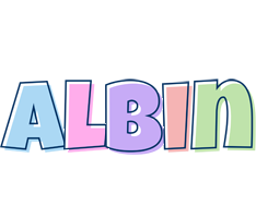 Albin pastel logo