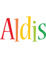 Aldis birthday logo
