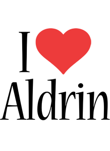Aldrin i-love logo