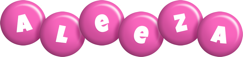 Aleeza candy-pink logo
