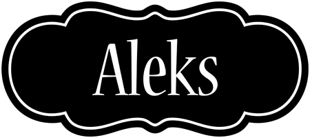 Aleks welcome logo