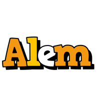 Alem cartoon logo